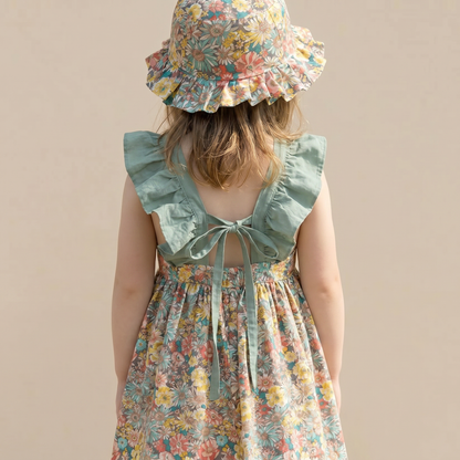 Wildflower Garden Dress Set & Hat