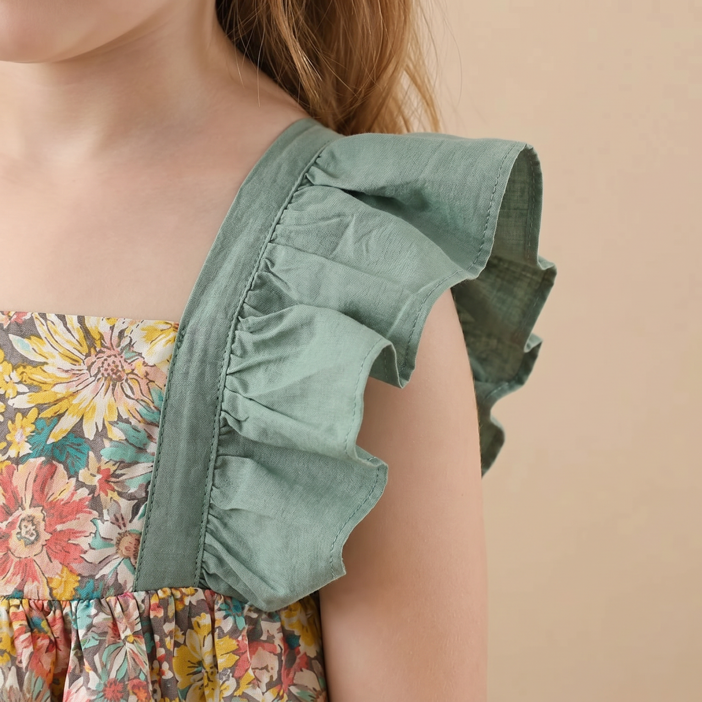 Wildflower Garden Dress Set & Hat
