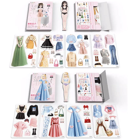 Magnetic Fashion Play Set for Children