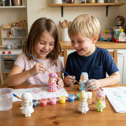 DIY Animal Plaster Painting Kit – Mold, Paint & Create Craft Set for Kids