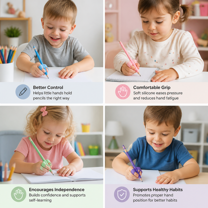 Ergonomic Silicone Pencil Grips
