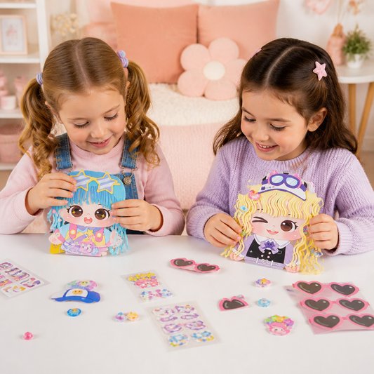 DIY Hair Stylist Craft Kit for Kids