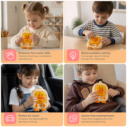 Educational Animal Sliding Puzzle Game