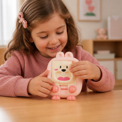 Educational Animal Sliding Puzzle Game