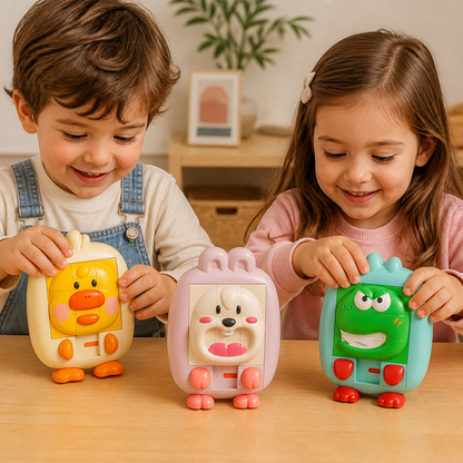 Educational Animal Sliding Puzzle Game