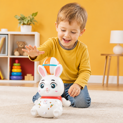 Interactive Dancing Rabbit Toy – Lights, Music & Fun Movement