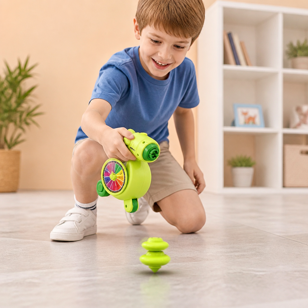 5-in-1 Gyro Educational Toy – Spinning, Balancing & Stacking Skill Game for Kids