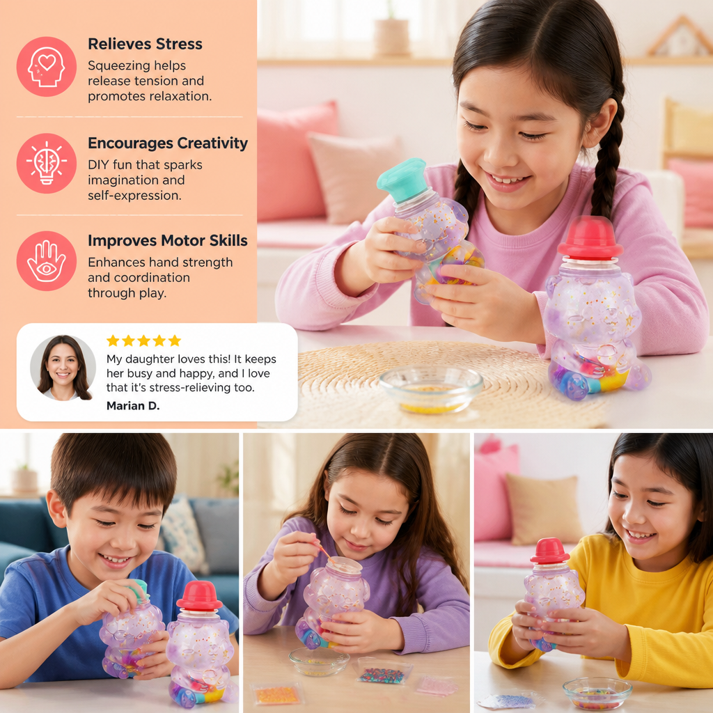 DIY Creative Stress Relief Squishy Maker Kit
