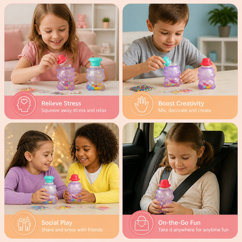 DIY Creative Stress Relief Squishy Maker Kit