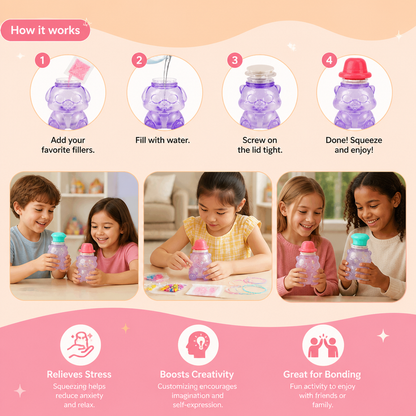 DIY Creative Stress Relief Squishy Maker Kit