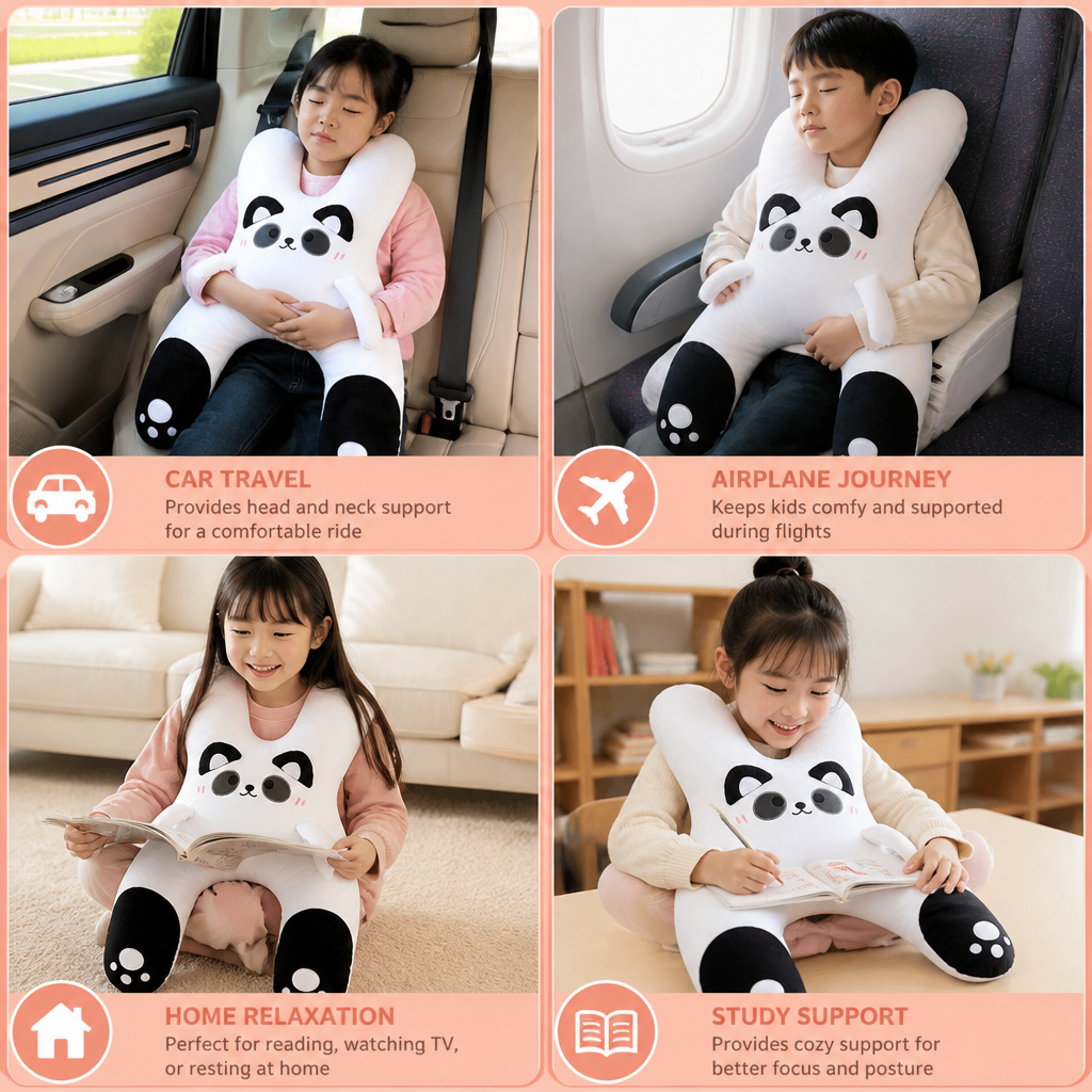 Kids Travel Sleep Support Pillow
