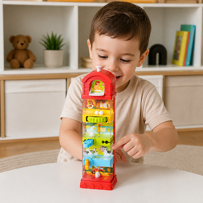 Interactive Farm Ball Run Toy for Fine Motor & Problem-Solving Skills