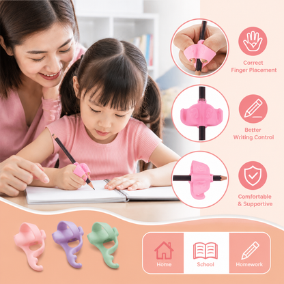 Ergonomic Silicone Pencil Grips