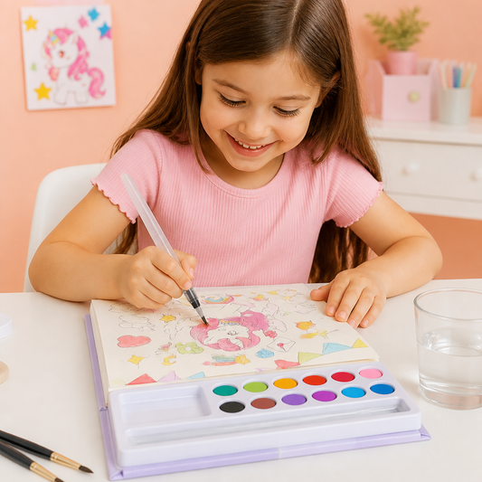 All-in-One Watercolour Painting Book