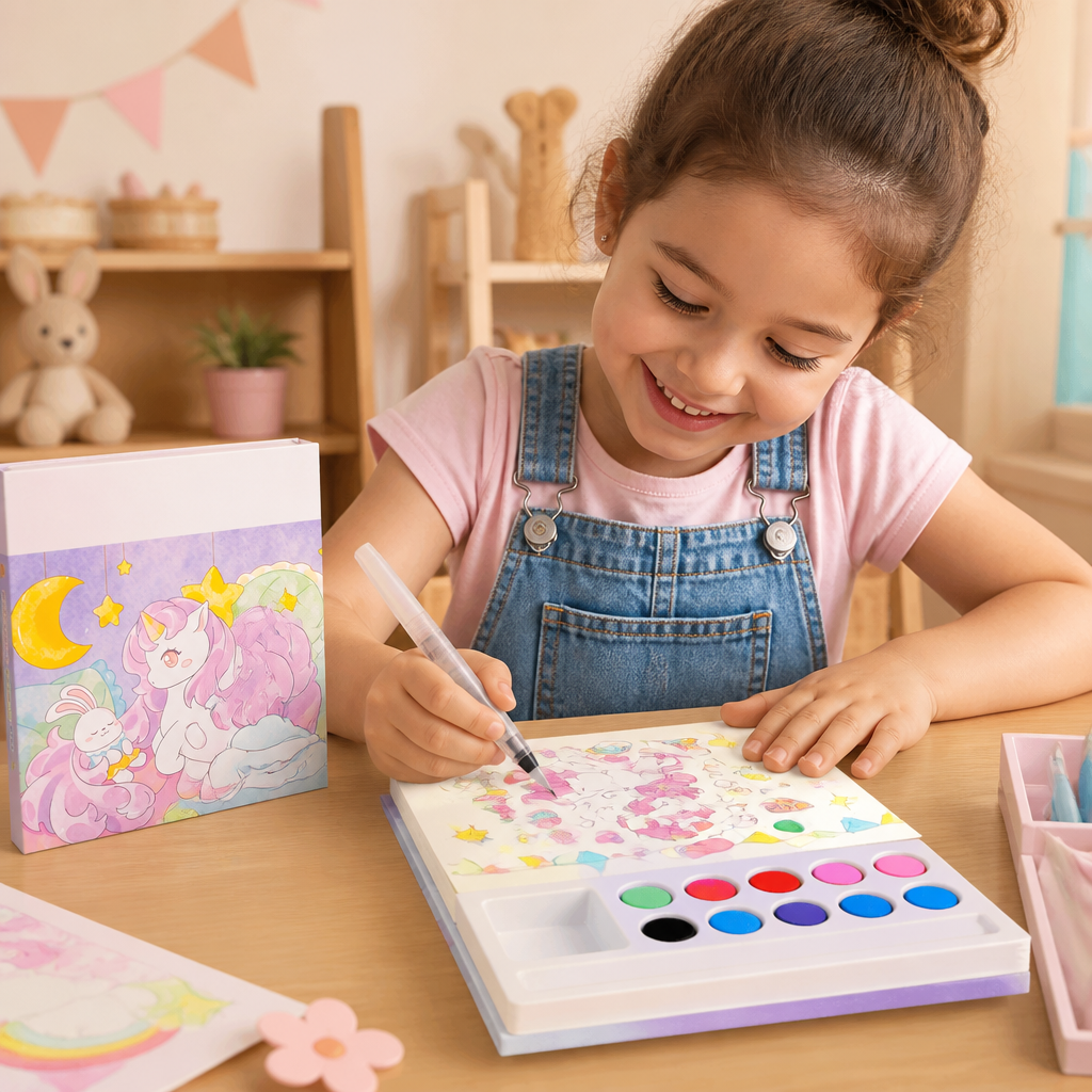 All-in-One Watercolour Painting Book