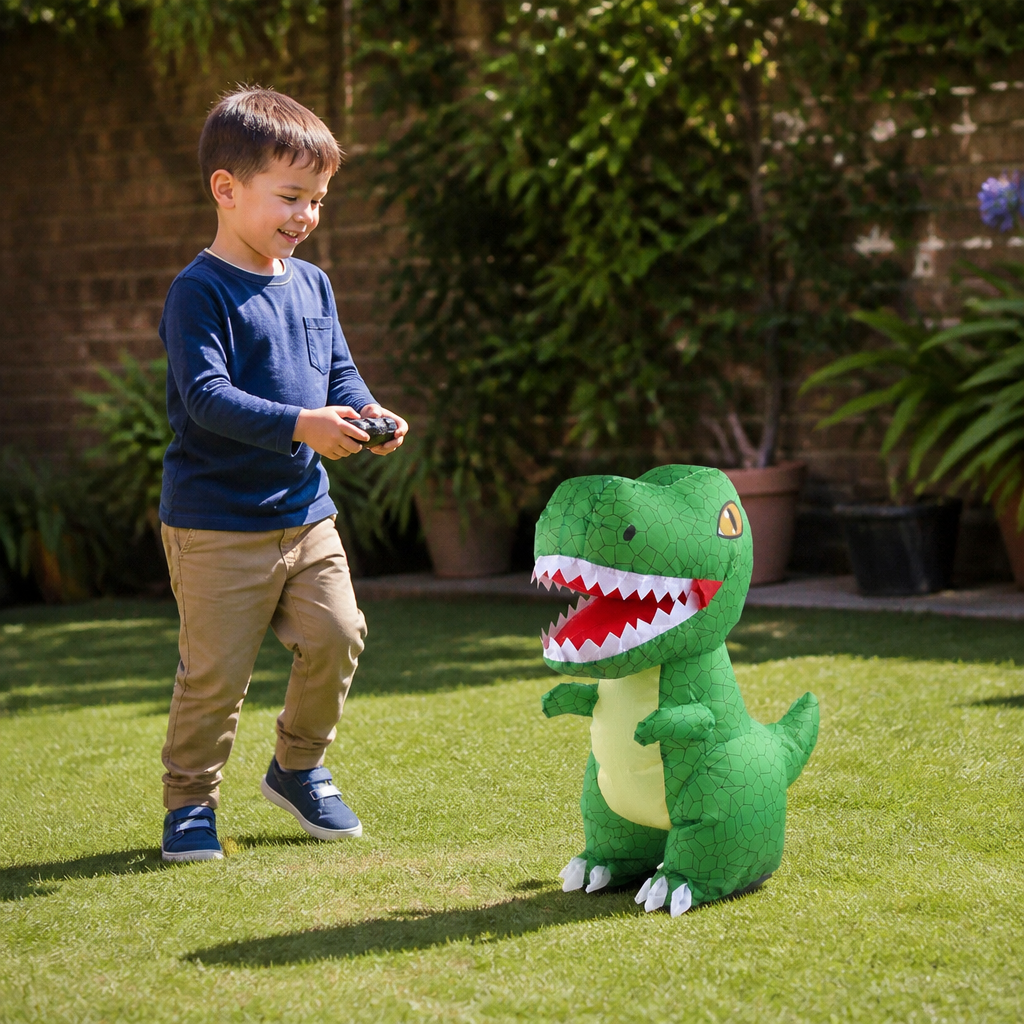 Remote Control Inflatable T-Rex Dinosaur Toy