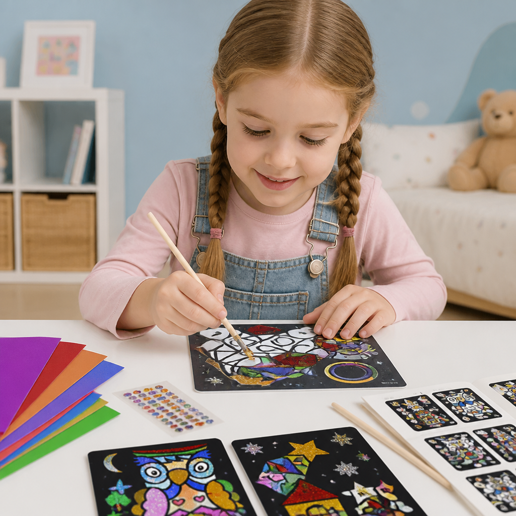 DIY Foil Art Craft Kit for Kids