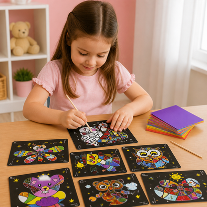 DIY Foil Art Craft Kit for Kids