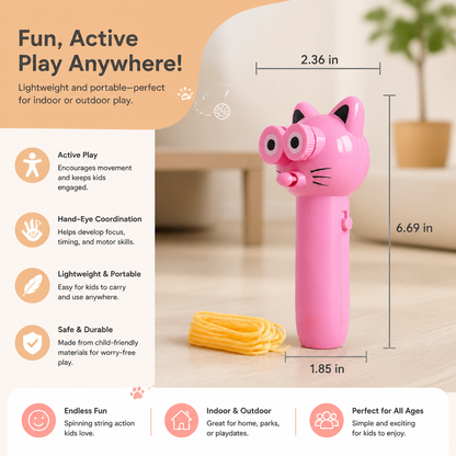 Interactive Flying Rope Toy for Kids
