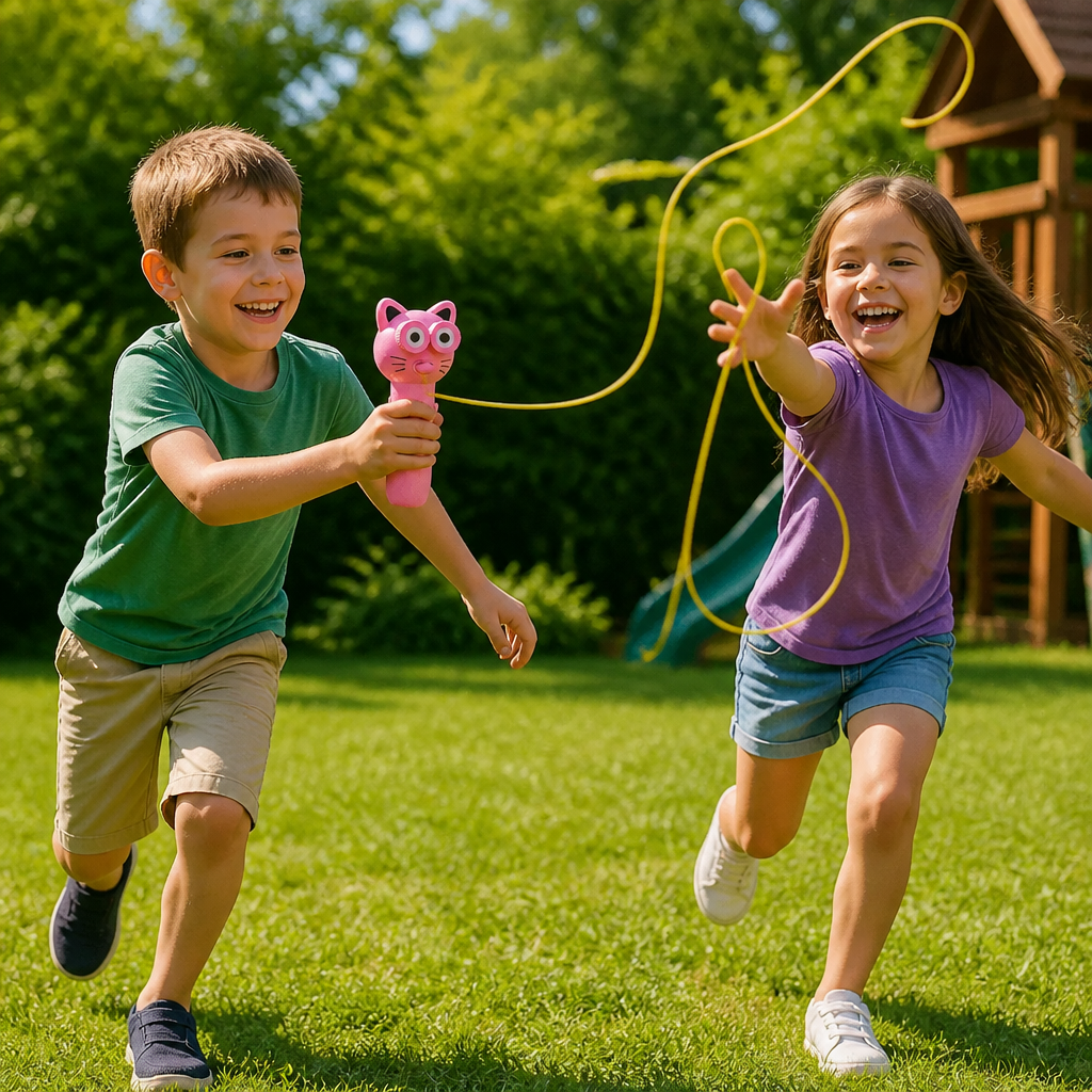 Interactive Flying Rope Toy for Kids