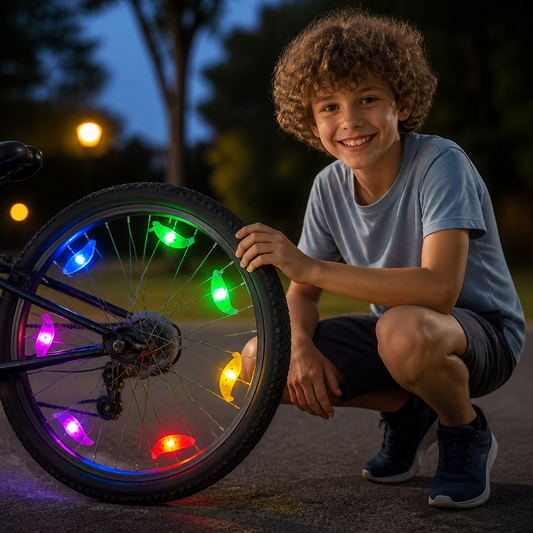 Colorful LED Bicycle Wheel Spoke Lights