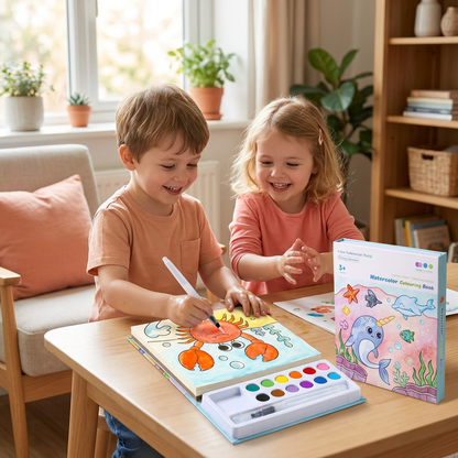 All-in-One Watercolour Painting Book
