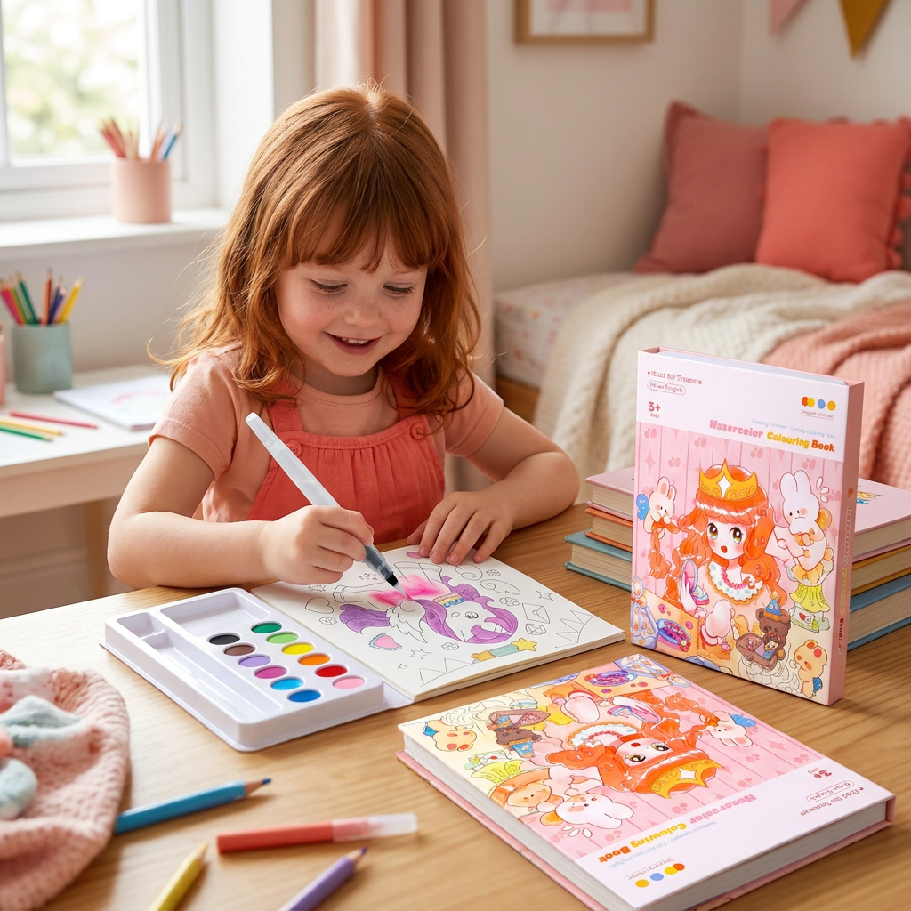 All-in-One Watercolour Painting Book