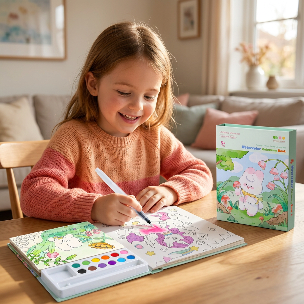 All-in-One Watercolour Painting Book