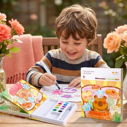 All-in-One Watercolour Painting Book