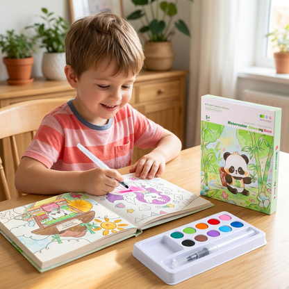 All-in-One Watercolour Painting Book