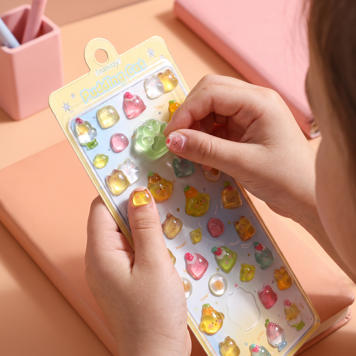 3D Squishy Pet Paw Stickers – Cute Puffy Stickers for Kids