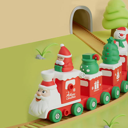 2in1 Transforming Christmas Train and Santa Robot