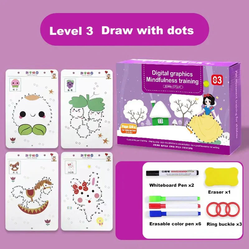 MagicLines - Magical Tracing Workbook Set