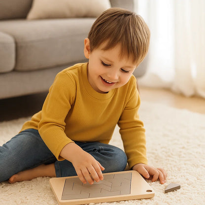 Wooden Tangram Puzzle Game