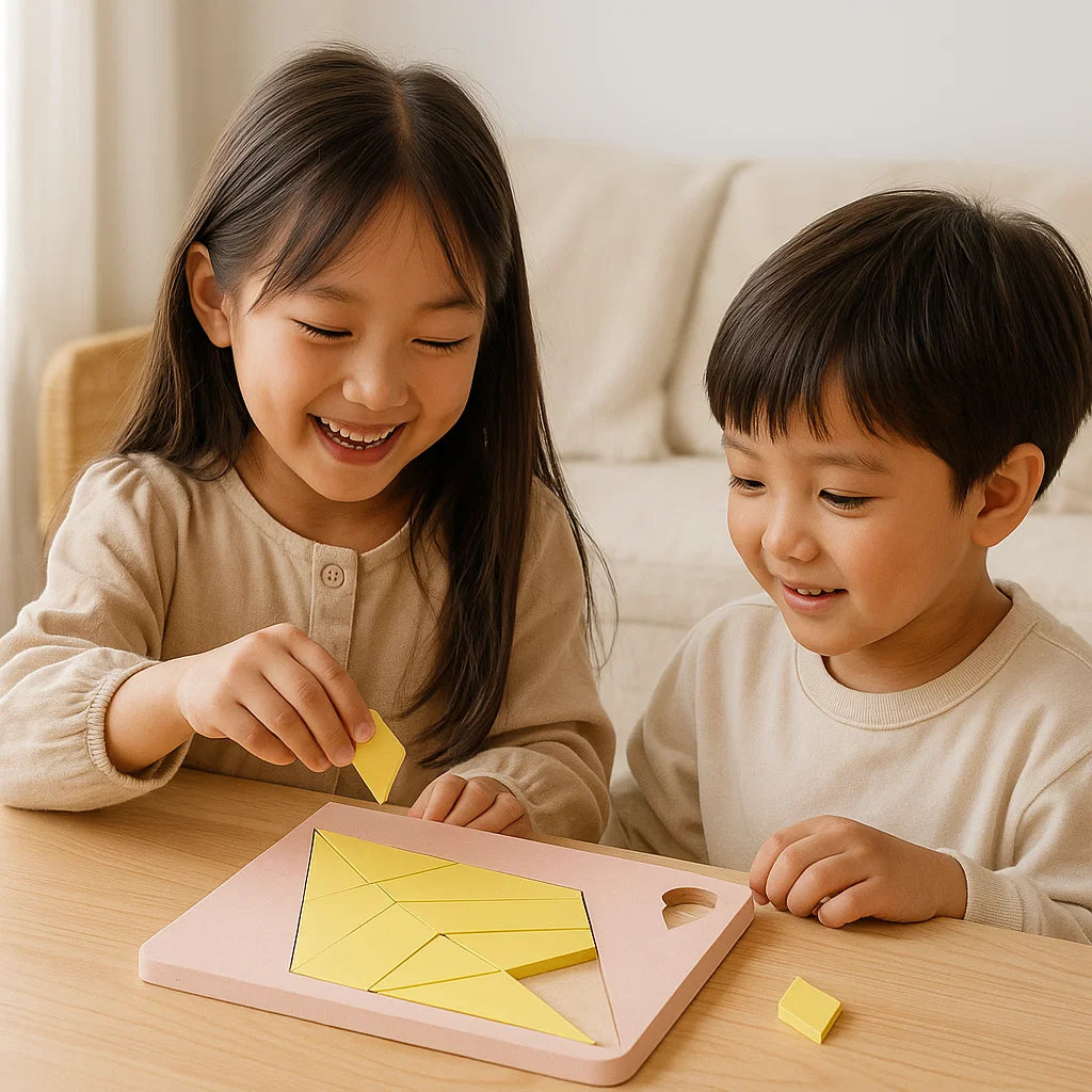 Wooden Tangram Puzzle Game