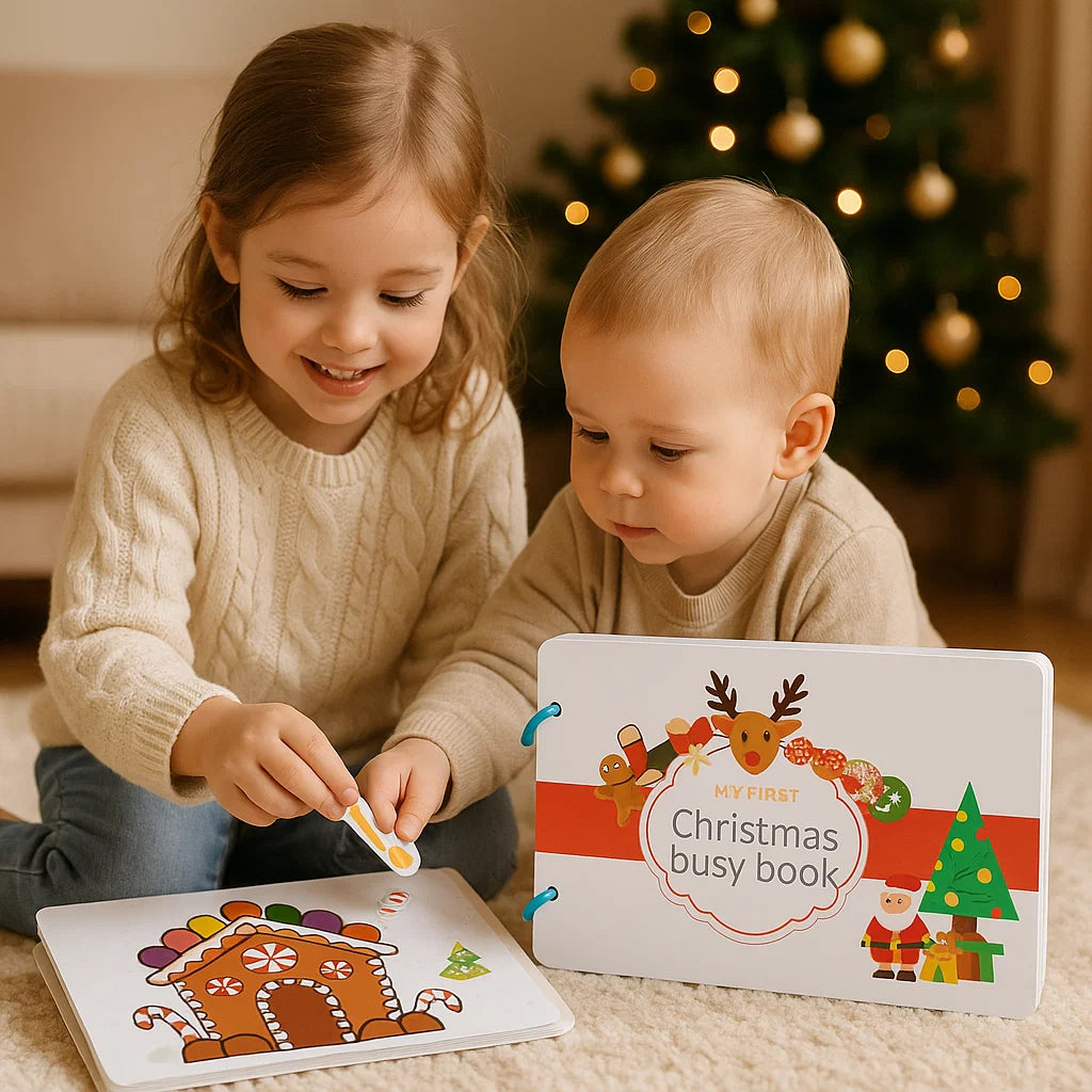 Educational Montessori Christmas Story Book