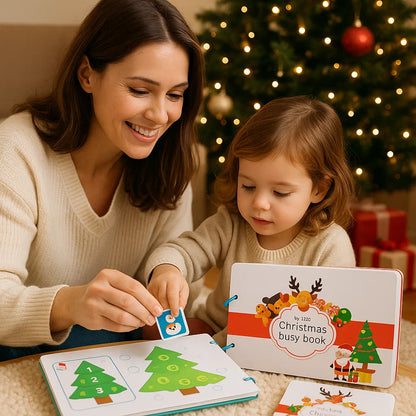 Educational Montessori Christmas Story Book