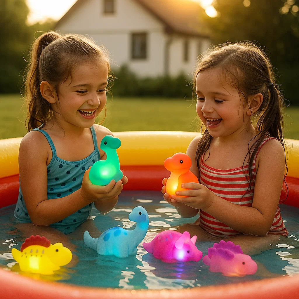 Light Up Dinosaurier Bath Toy