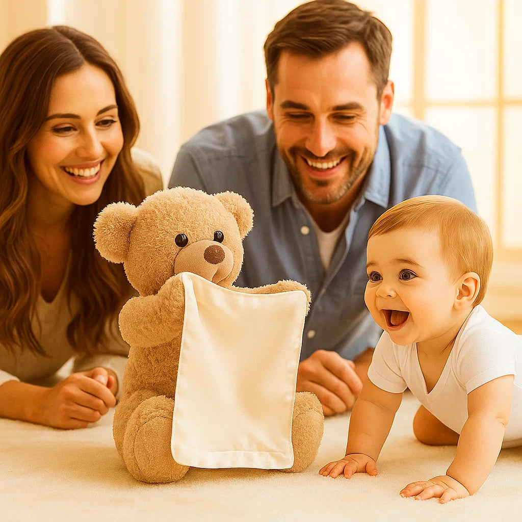 Peek-A-Boo-Teddy - Interactive Plush Toy