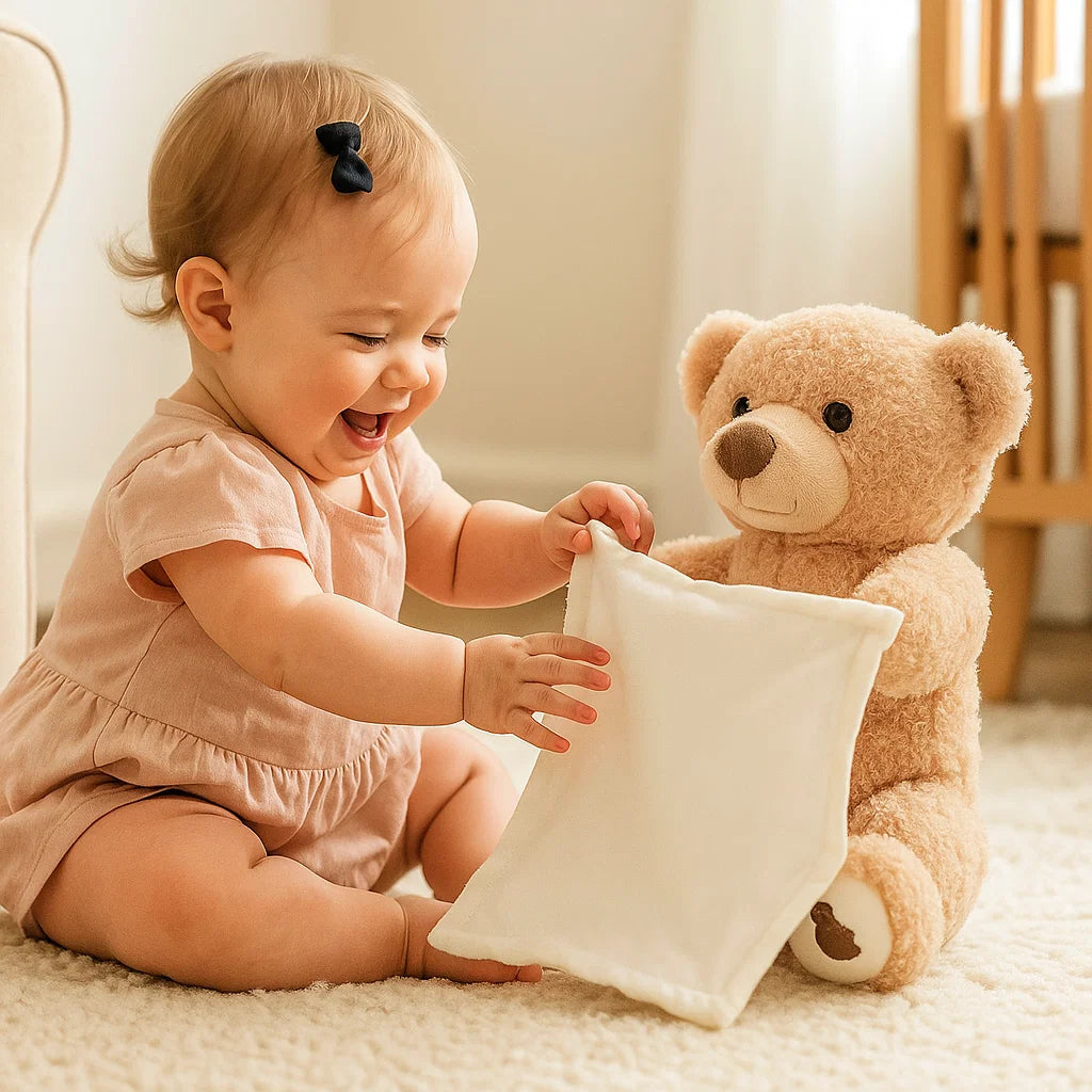 Peek-A-Boo-Teddy - Interactive Plush Toy