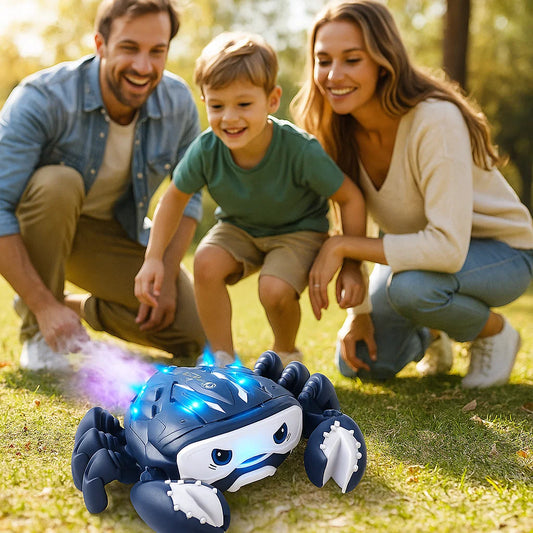 Luminous and Steam-Spraying Music Crab