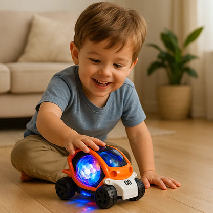Light Up 360° Music Stunt Car
