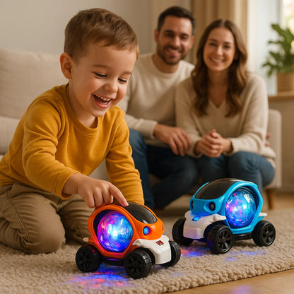 Light Up 360° Music Stunt Car