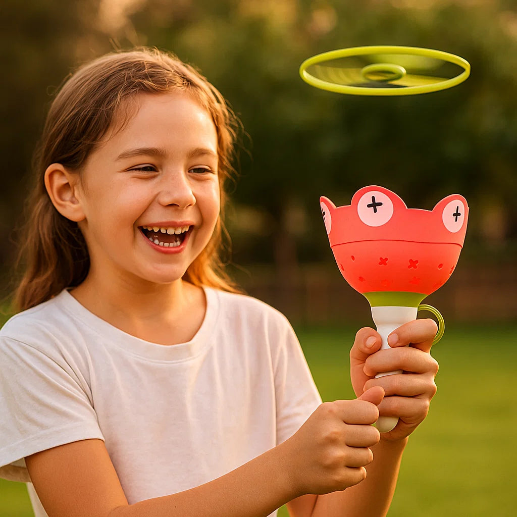Flying Propeller Toy with String Starter