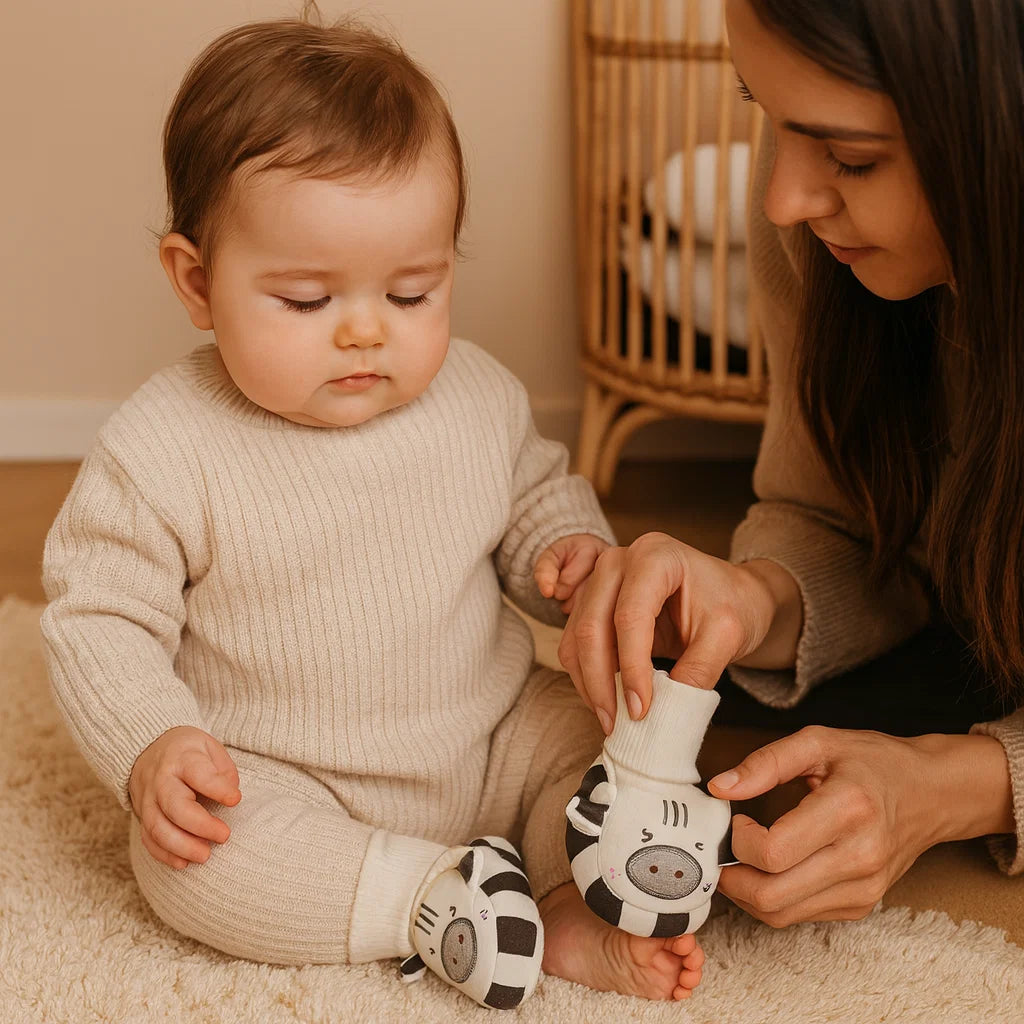 Cosy Baby Sock Shoes – Warm, Non-Slip & Comfortable