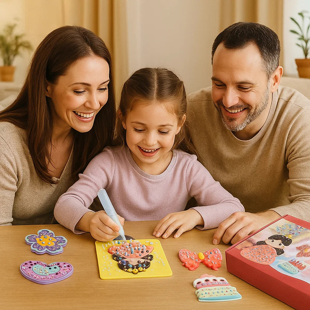 Magical Bead Painting – DIY Set for Kids