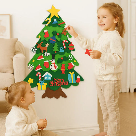 Montessori Felt Christmas Tree