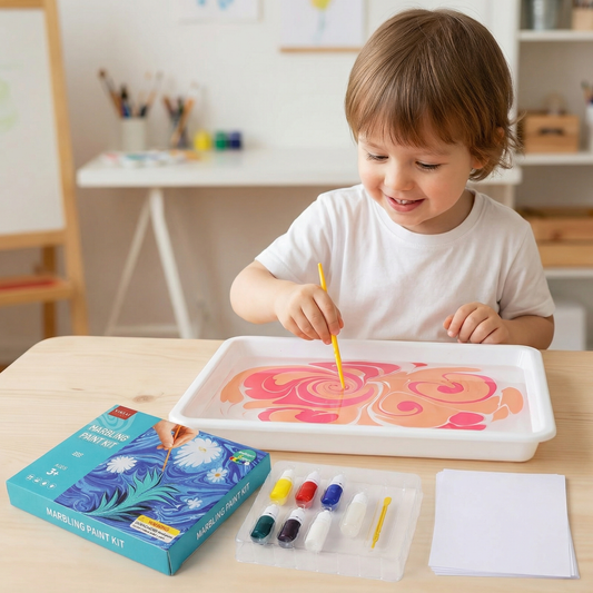 Creative Marble Watercolor Play Set