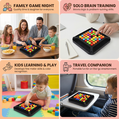 Color Match Logic Game – Interactive Marble Puzzle for Kids & Adults