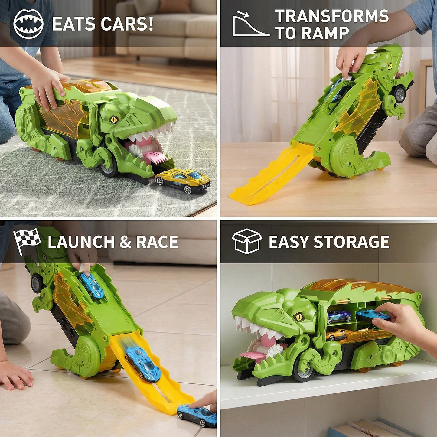 Dinosaur Car Play Truck